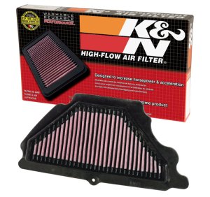 Kawasaki Ninja ZX-6R Air Filter - K&N Engineering - High-Flow, Direct Fit - `07-`08